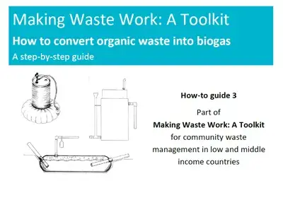 How to convert organic waste into biogas