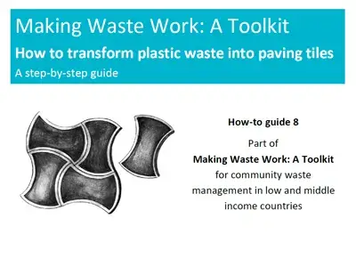 How to transform plastic waste into paving tiles