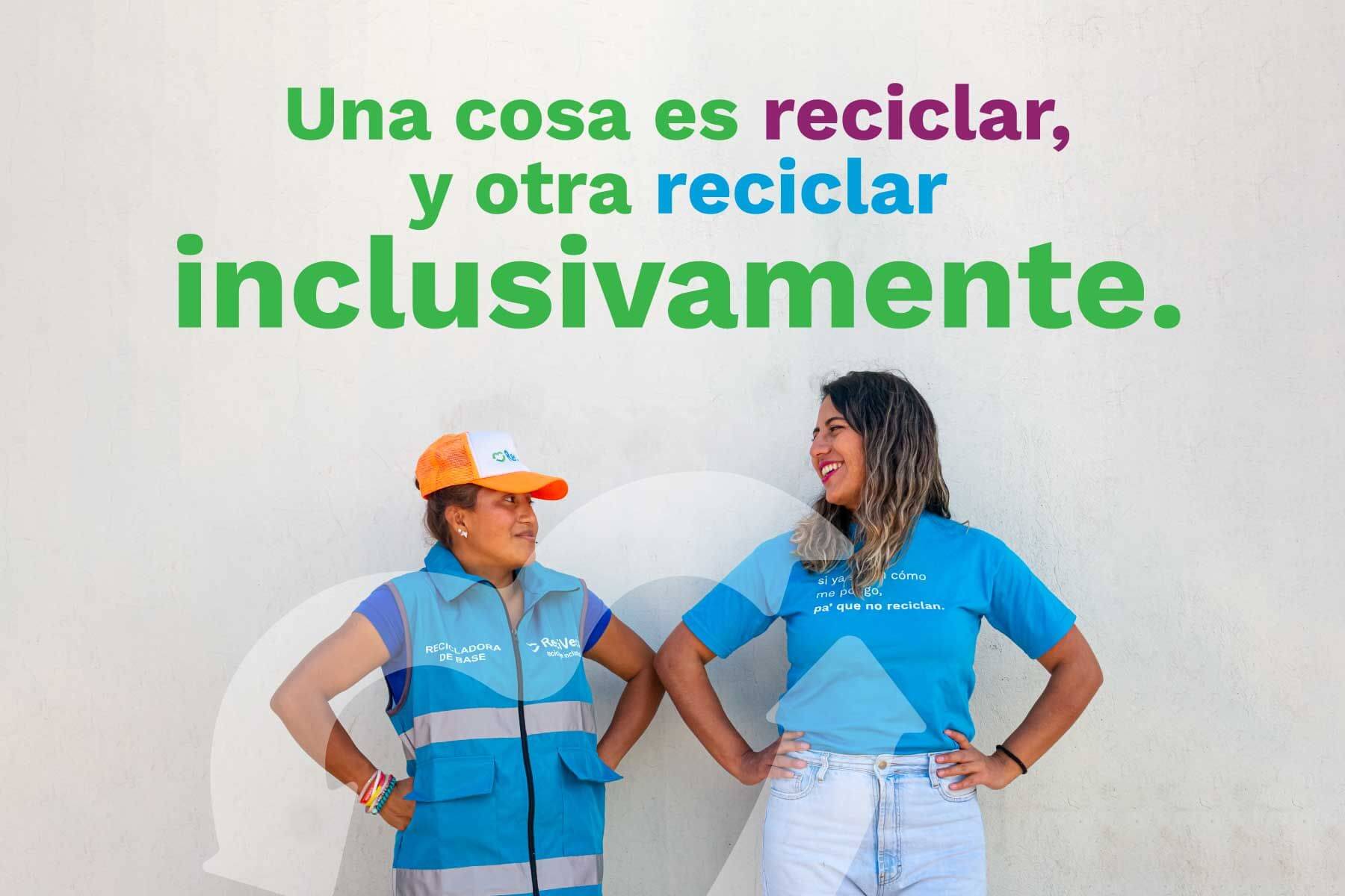 ReciVeci It's one thing to recycle, it's another to recycle inclusively