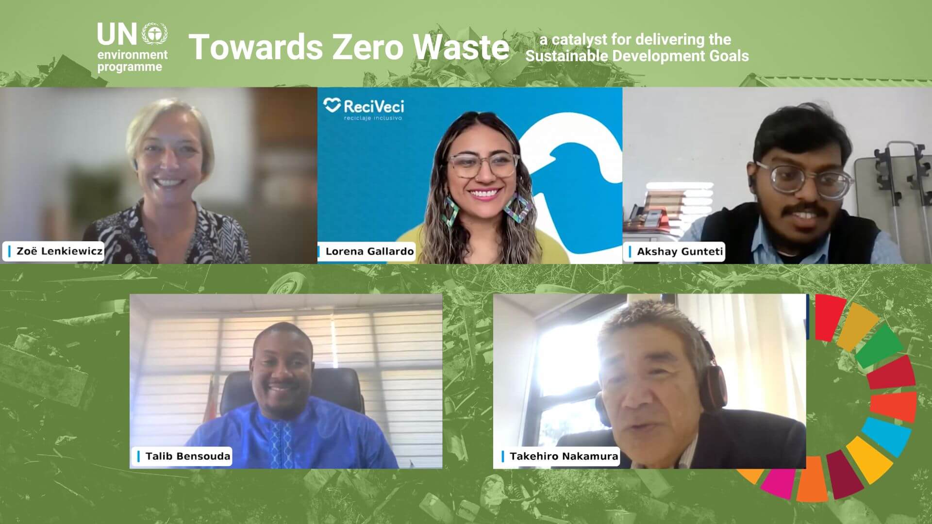Towards Zero Waste: UNEP launch event